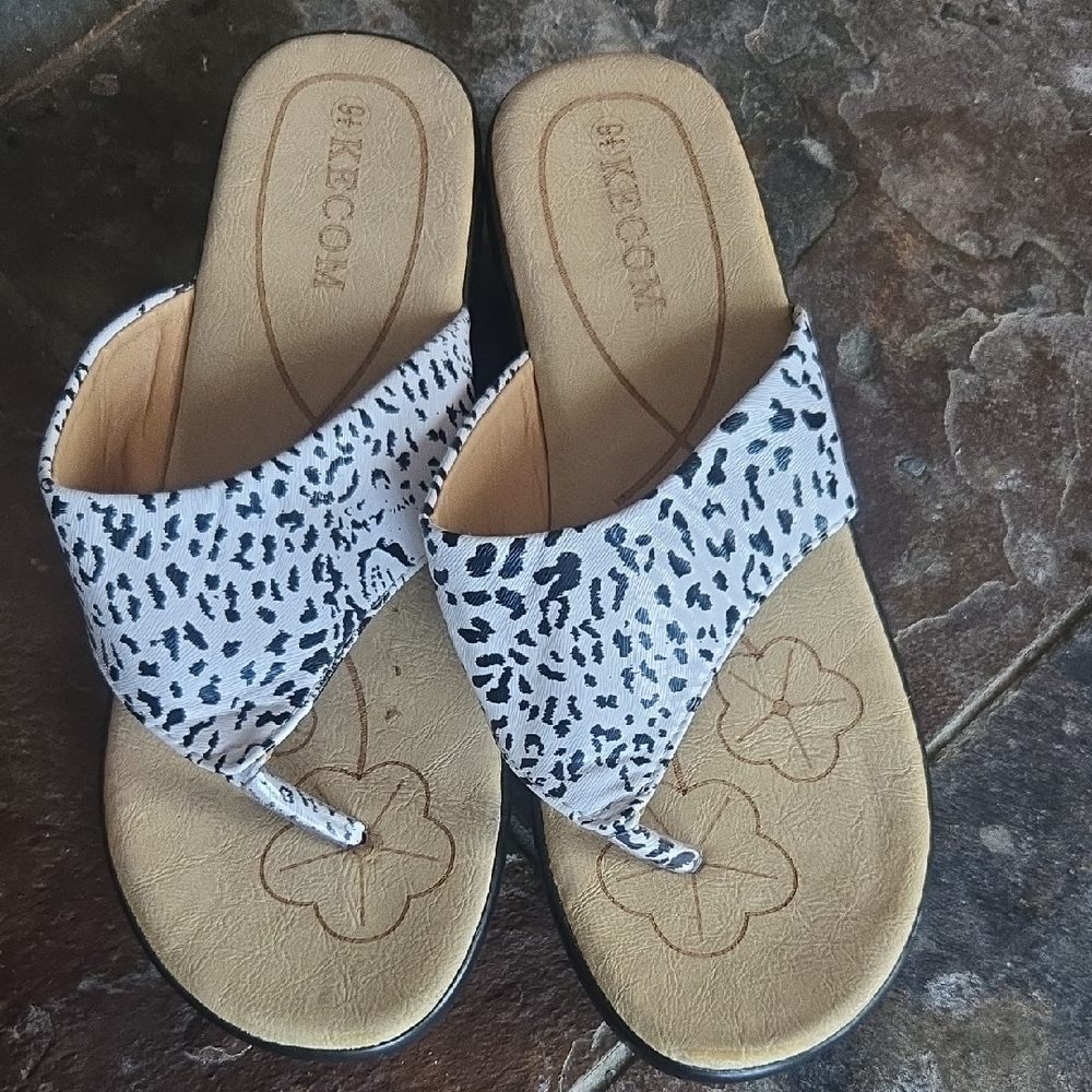 Leopard Print Women's Sandals